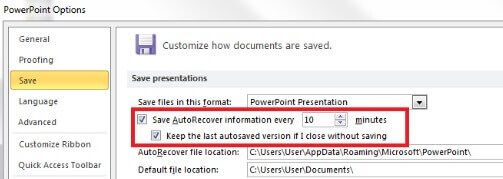 recover powerpoint not saved for mac